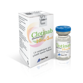 Clotinab 10 mg/5 ml IV Enjeksiyon İçin Çözelti İçeren Flakon